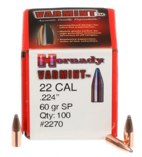 PUNTA C. 223 HORNADY 60 G SP x 100 - 2270 - HORNADY