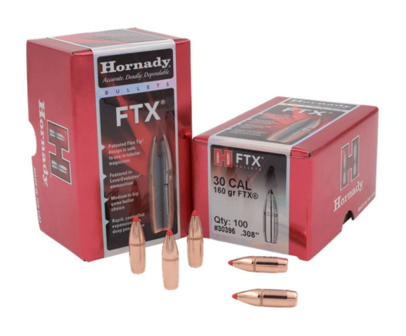 PUNTA C. 30 HORNADY 160 G FTX 30-30 x 100 - 30395 - HORNADY