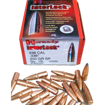 PUNTA C. 338 HORNADY 250 G SP x 100 - 3335 - HORNADY