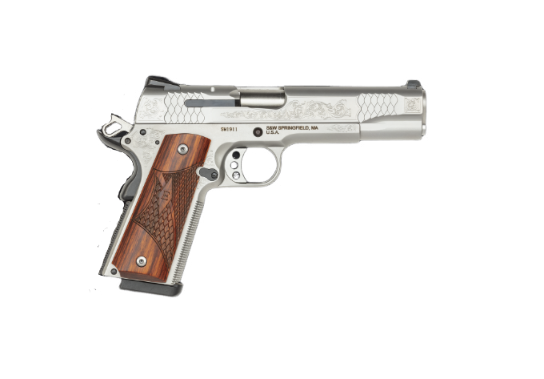 SMITH WESSON C. 45 M. 1911 INOX ENGRAVED  - 10270 - SMITH & WESSON