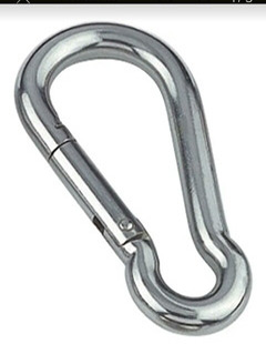 MOSQUETON AQUAFLOAT INOX 9 MM - 1066048200000 - AQUAFLOAT