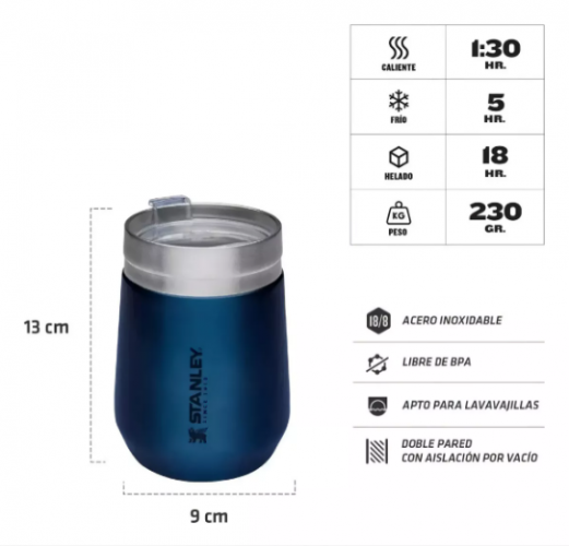 VASO STANLEY EVERYDAY CON TAPA - STANLEY