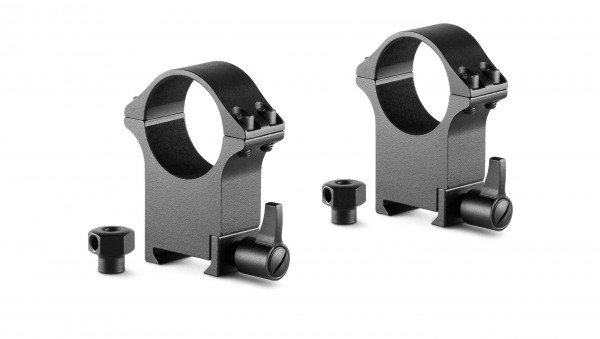 MONTAJE HAWKE PROF AC. 30 MM WEABER EXTRA ALTO - 23108 - HAWKE