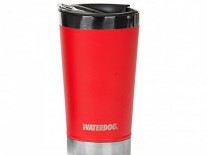 VASO WATER BEER 500 ROJO CERVECERO C/TAPA