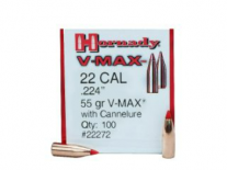 PUNTA C. 223 HORNADY 55 G V-MAX  W/C x 100 - 22272