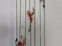 LINEA FISHINGART DE FONDO 3 ANZUELOS