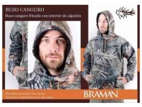 BUZO BRAMAN MOD. CANGURO CAMO