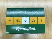 CARTUCHO REMINGTON C. 20 28 GR. M 7 - 20507
