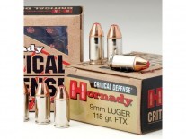 MUNICION C. 9 MM HORNADY 115 GR FTX x 25 - 90250