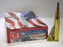 MUNICION C. 30-06 HORNADY 150 GR SP AMER. WHITETAIL - 8108
