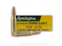 MUNICION C. 308 REMINGTON 180 GR PTD SP R308W3 - 21479