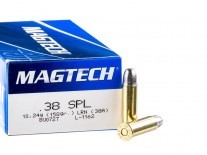 MUNICION C. 38 SPL MAGTECH 158 G LRN 38A