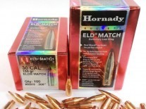 PUNTA C. 30 HORNADY 155 GR EDL MATCH x 100 - 30313