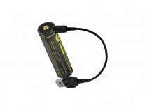 BATERIA NITECORE 18650 C/ USB 2600 mAH - NL1826R