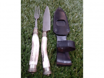 JUEGO DE CUBIERTOS EL LAPACHO 14 CM CIERVO / ALPACA