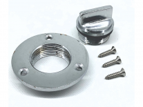 TAPON RO-AN BRONCE CROMADO C / BASE - 584