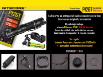 LINTERNA NITECORE P12 GT TACTICA 1000 LUMENS - P12GT