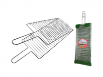 PARRILLA SPINIT P/ PESCADO C/ FUNDA - 140178