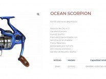 REEL BAMBOO OCEAN SCORPION 7000 - 25661