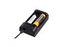 CARGADOR FENIX P/ 2 BATERIAS 18650 - 26390