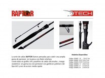 CAÑA HUECA TECH RAPTOR 2,10 10/17 LBS - 102604