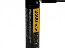 BATERIA SPERAS RC26 18650 2600 Mah c/ USB