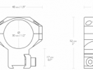 MONTAJE HAWKE TACTICAL 30 MM ALTO - 24107 - HAWKE