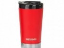 VASO WATER BEER 500 ROJO CERVECERO C/TAPA - WATERDOG