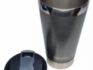 VASO WATER BEER 500 GRIS CERVECERO C/TAPA - WATERDOG