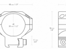 MONTAJE HAWKE TACTICAL 30 MM MEDIO - 24106 - HAWKE
